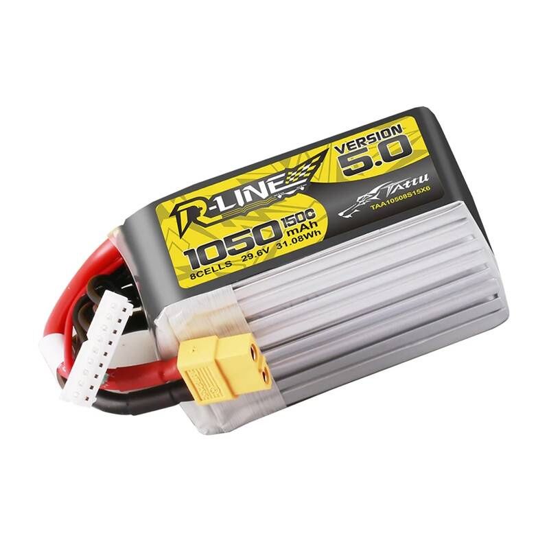 Akumulator Tattu R-Line 5.0 1050Mah 8S 150C Xt60 Do Fpv 3-5"