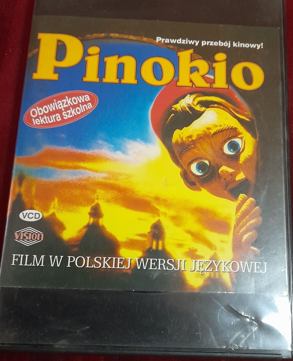 Pinokio - film w polskiej wersji językowej na płycie VCD