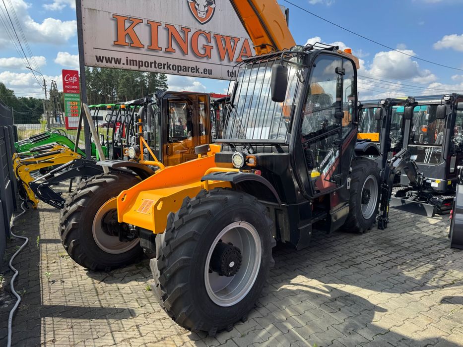 Ładowarka teleskopowa zasięg 8 m udźwig 3000 kg 4x4 Yanmar silnik NOWA