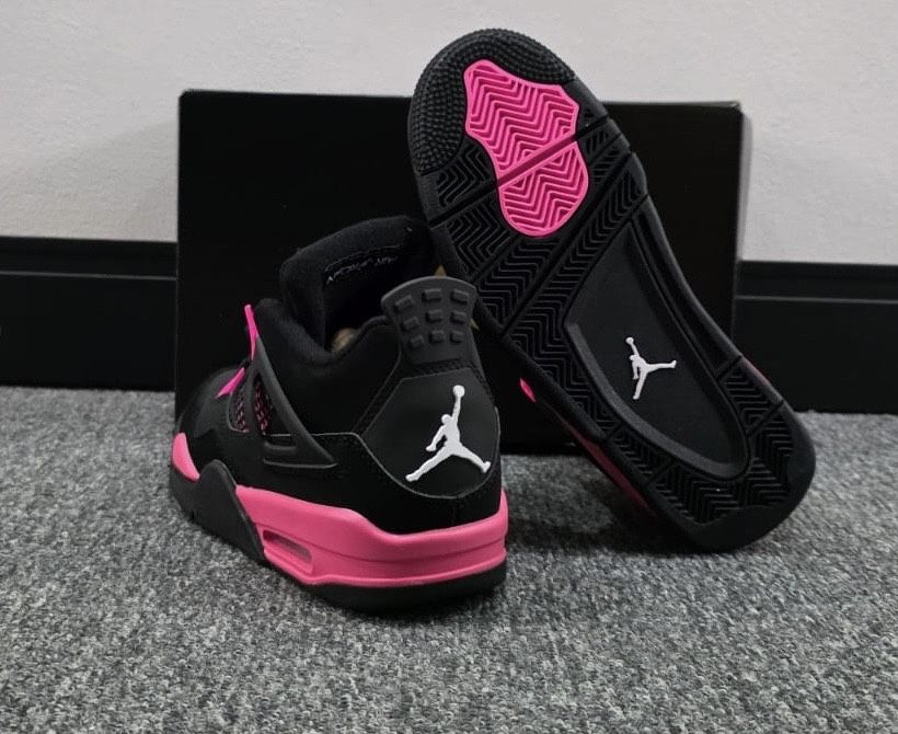 (БЕЗ ПРЕДОПЛАТИ) Жіночі Кросівки Air Jordan 4 Retro Neon Pink 36-40
