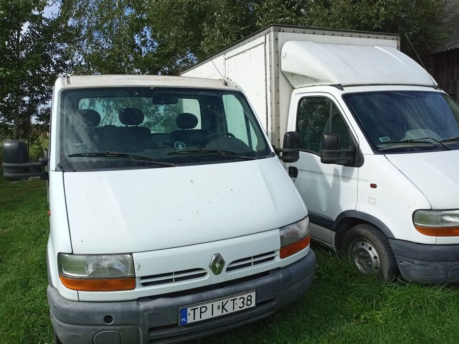 Renault master Rama skrzynia kontener zamiana