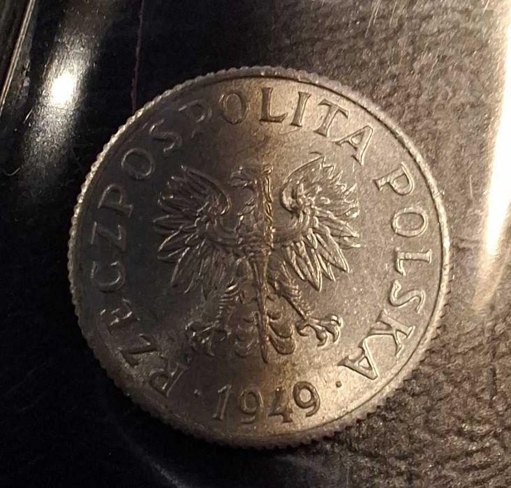 1 gr moneta 1949 cena za 5 sztuk