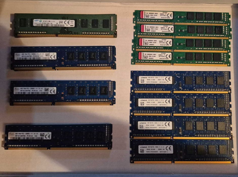 Pamięć ram 4x4GB 1600MHz Kingston Samsung Hynix Goodram