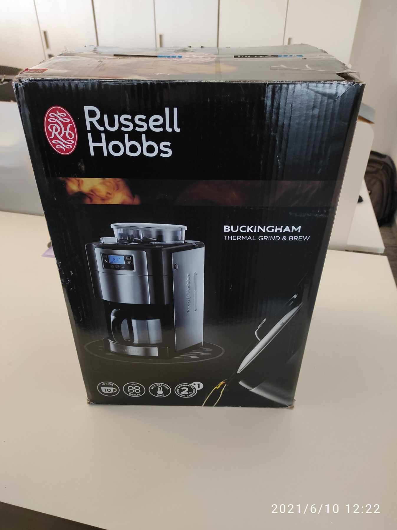 Кофеварка с кофемолкой Russell Hobbs 21430-56 BUCKINGHAM