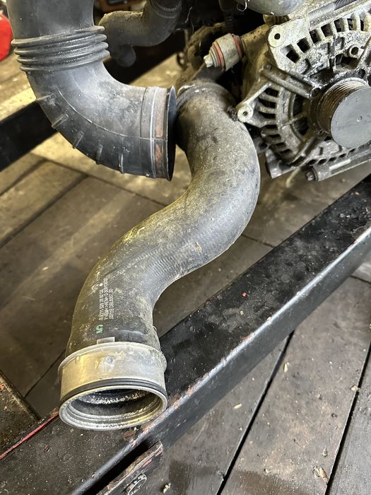 Przewód turbo turbiny intercoolera mercedes w211 e320 cdi 3.2 om648