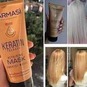 Zestaw z keratyną  na puszące się włosy Farmasi