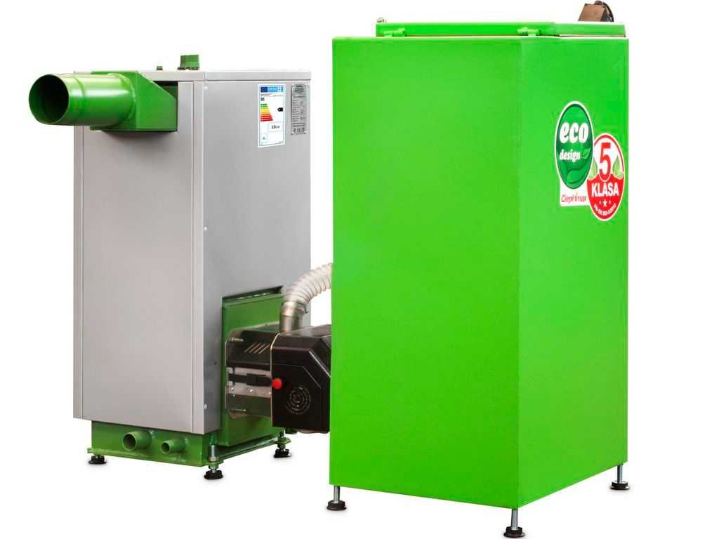 Kocioł piec NKGP 25kW z podajnikiem na pellet do220m2 5klasa ZUM Kotły