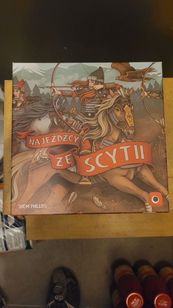 Najeźdźcy że Scythii + monety - gra planszowa