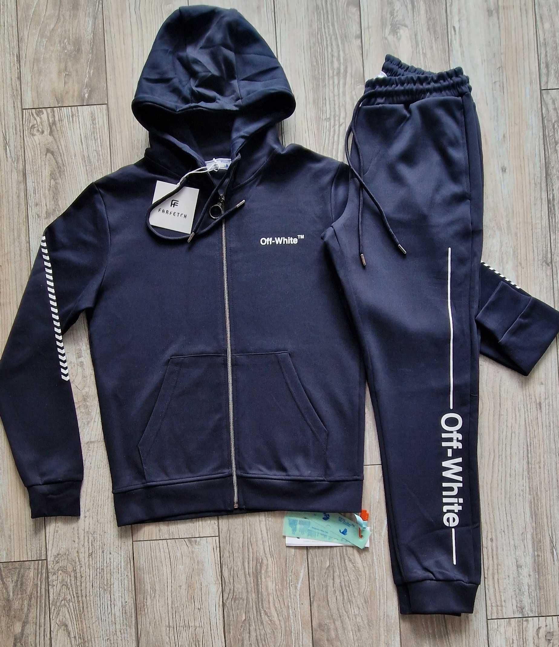 Dres męski Off-White granatowy L