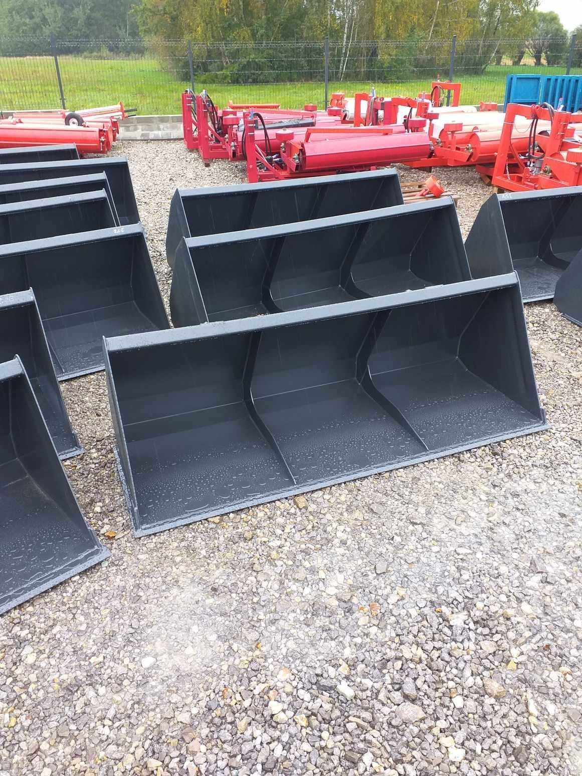 Łyżka materiałów sypkich 120cm szufla krokodyl paleciak