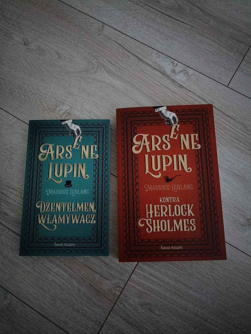 "Dżentelmen włamywacz" oraz "Kontra Herlock Sholmes" Arsene Lupin