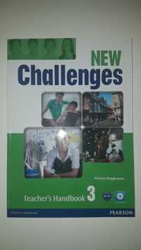 Книга New Challenges 3 ступень Teacher's Handbook+ диск, оригинал