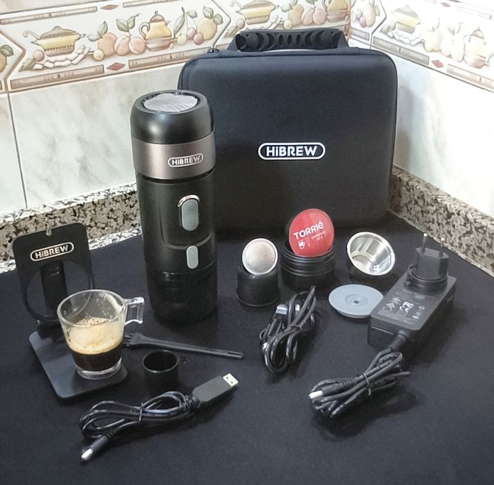 Máquina de café Hibrew H4A -  Portátil →15 Bares [Garantia]