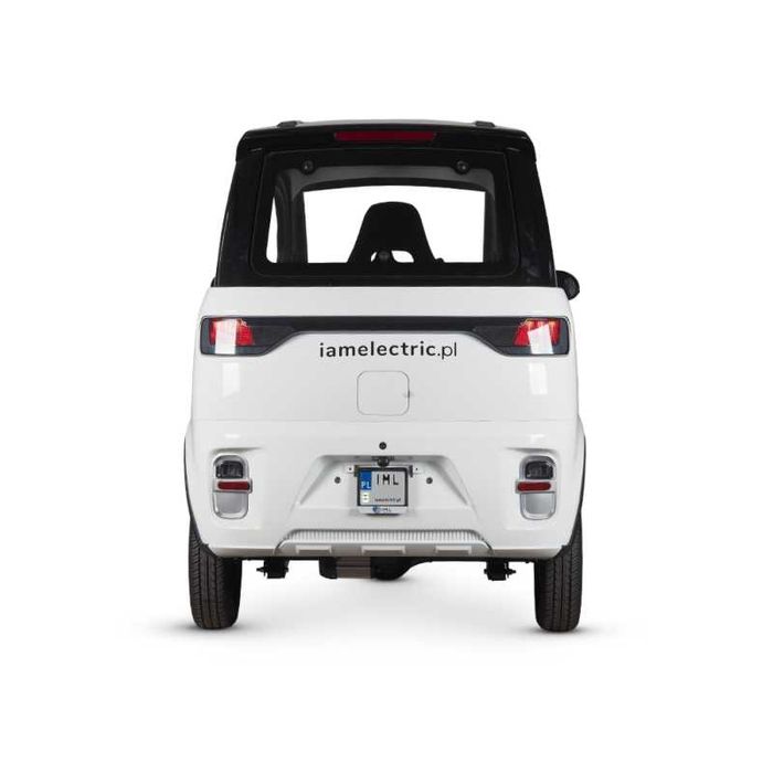 Motorower Skuter elektryczny 3000W trójkołowy ARIEL Biały Gwarancja 24