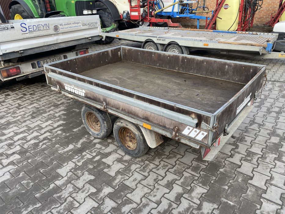 Przyczepka samochodowa lekka tandem Variant