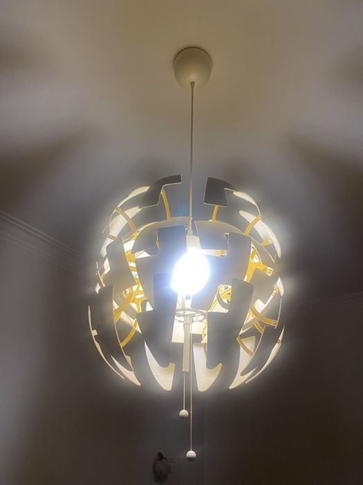 Candeeiro ikea branco