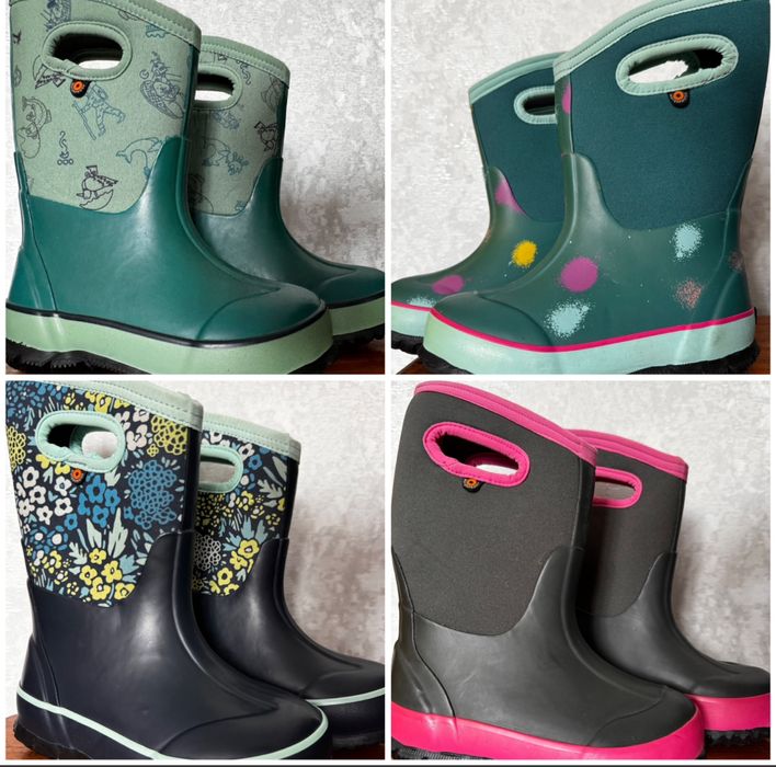 Гумові сапожки , Bogs(БОГС) .чоботи ,дитяче взяття 26 розмір