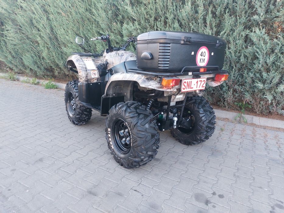 Yamaha grizzly 660 4x4 camo  homologacja