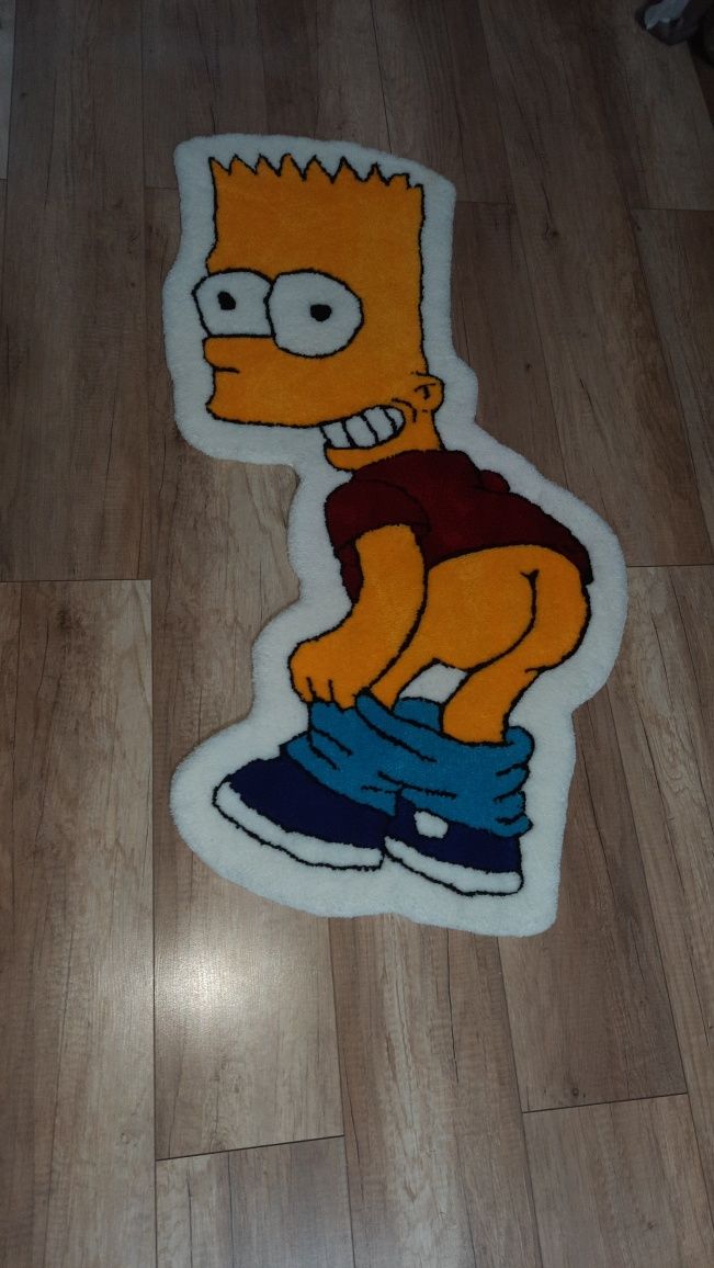 Dywan Bart Simpson tufting