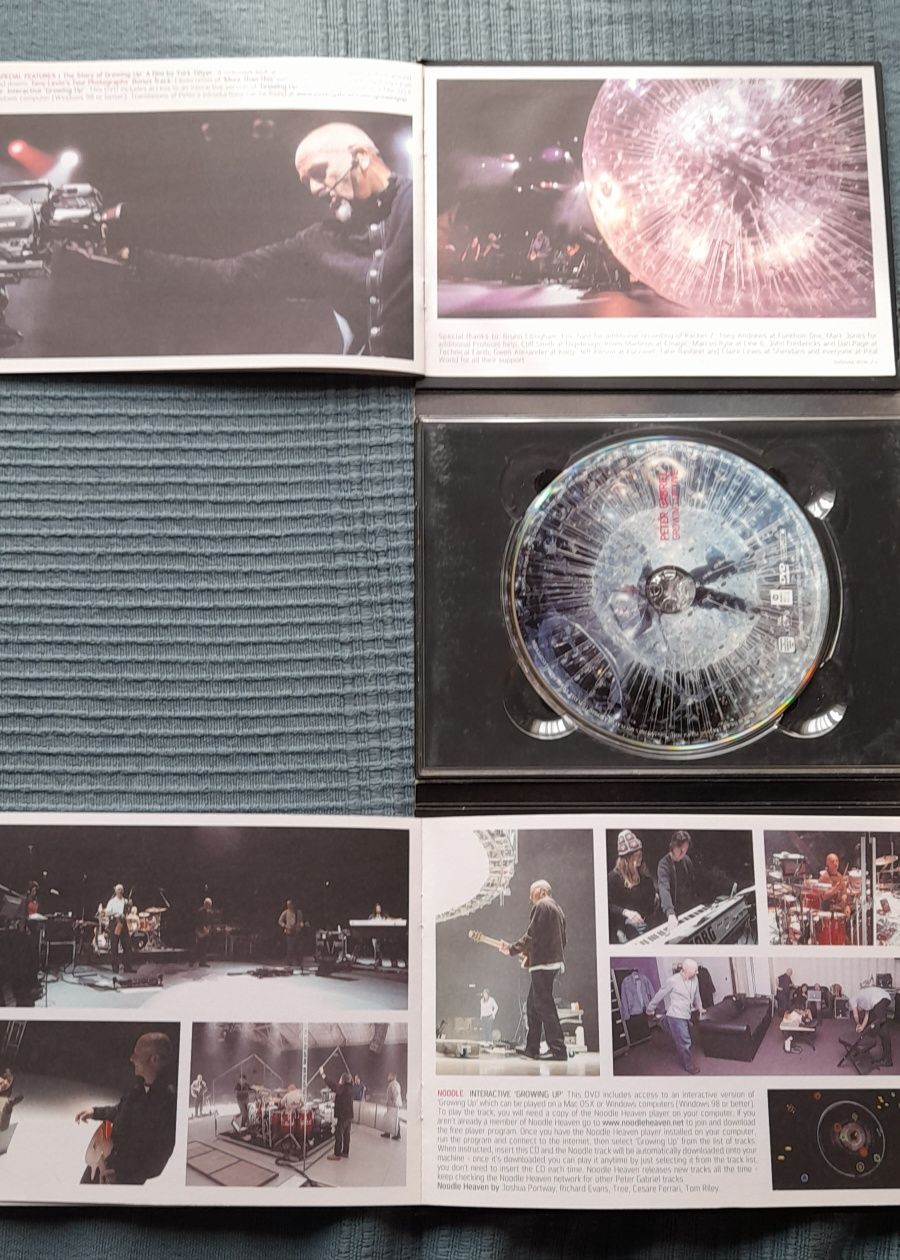 Peter Gabriel - Growing up live - dvd 2003