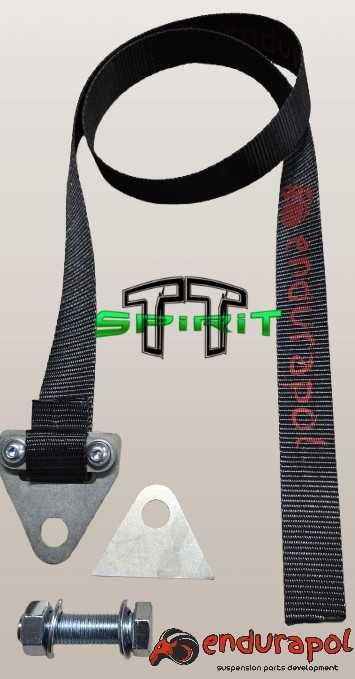 Kit 2 cintas limitadoras de suspensão ajustáveis