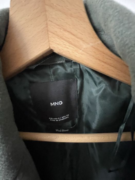 Casaco sobretudo Mango