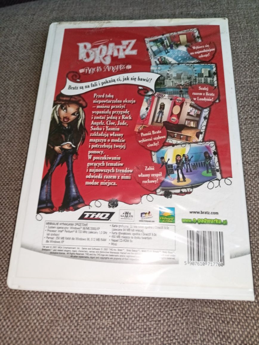 Gra komputerowa Bratz Rock Angels Dookoła filmu wersja polska 2007