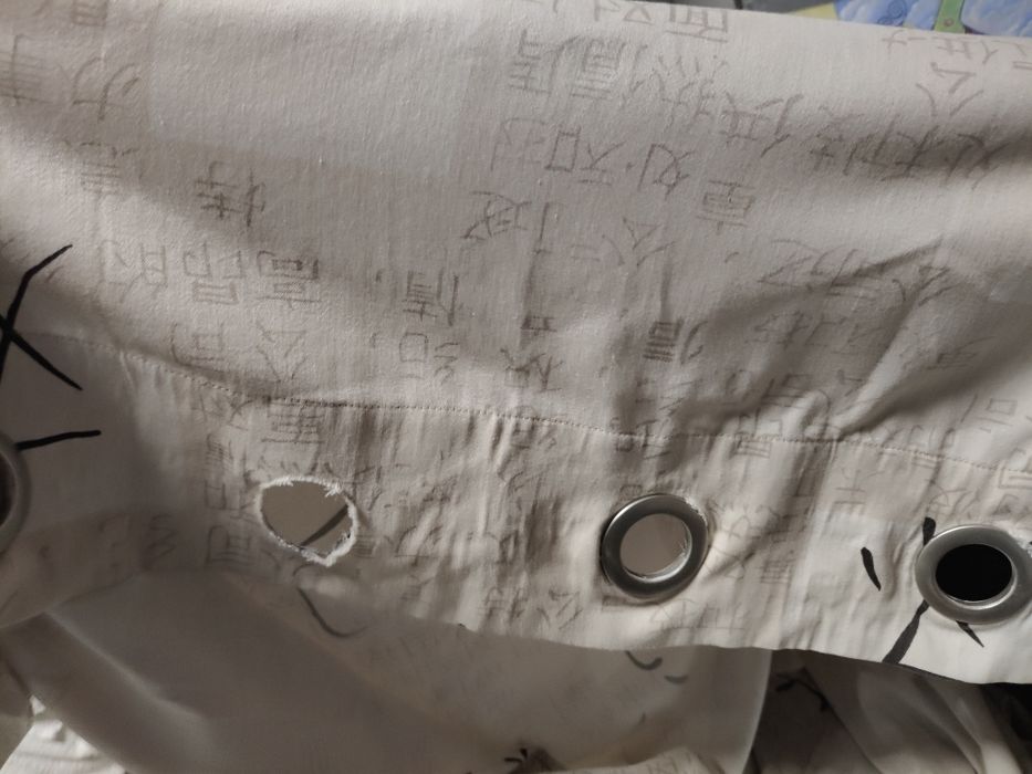 Продам штори б/у, 140х300