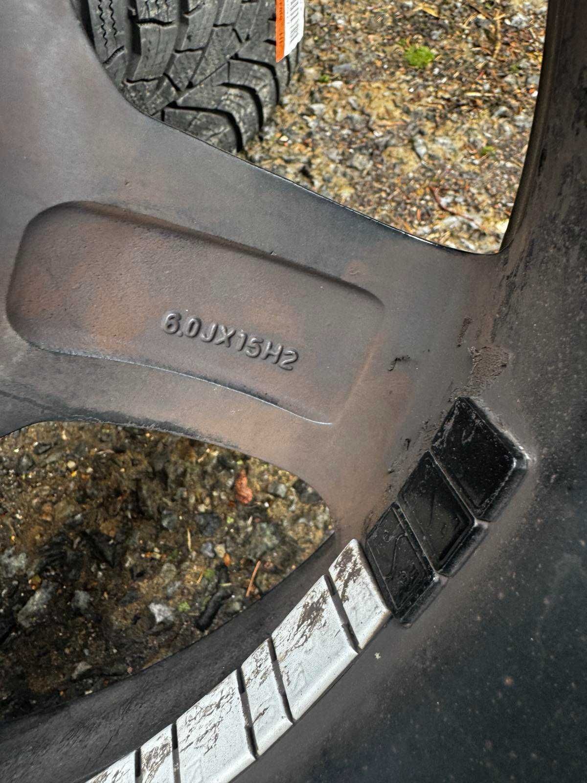 Титанові диски R15 4x100 6.0JX15H2 ET40