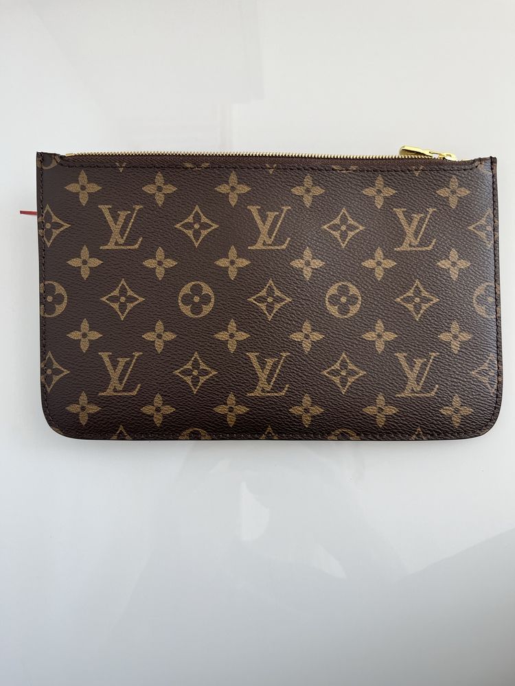 Lv pochette monogram saszetka Neverfull Louis Vuitton