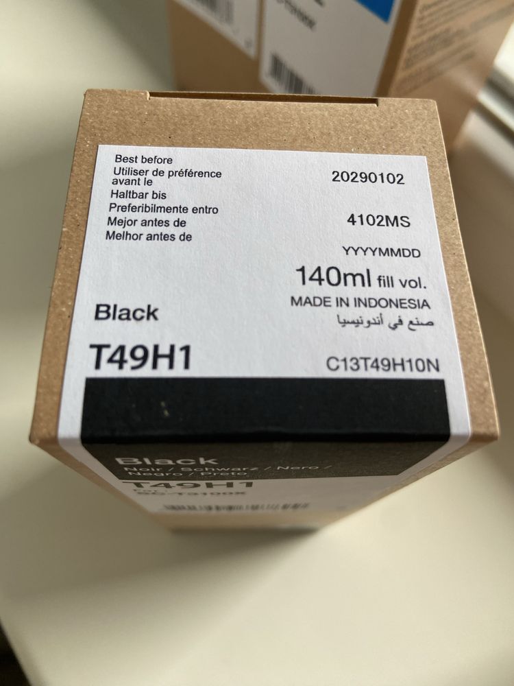 Фарба для принтера Epson 140мл, оригінальна