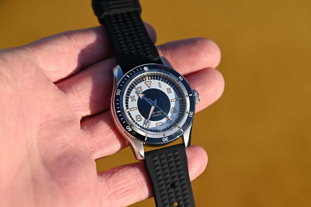 zegarek Tandorio – mechanizm Seiko NH35A szafir, ceramika, 20ATM,