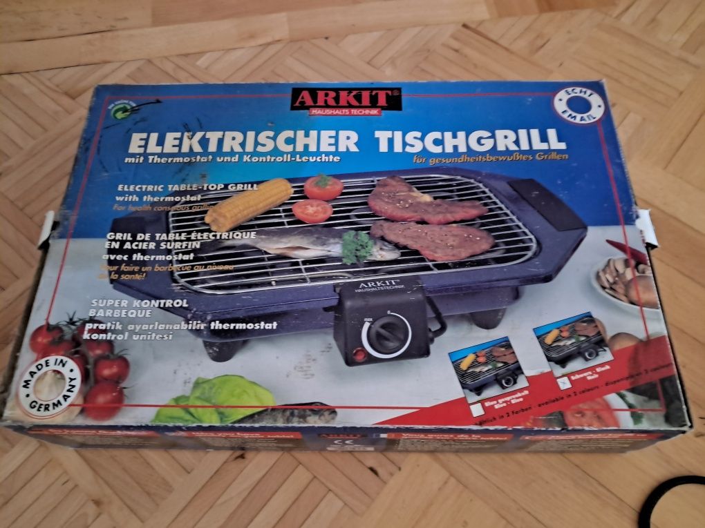 Grill elektryczny niemieckiej marki Arkit w 100% sprawny