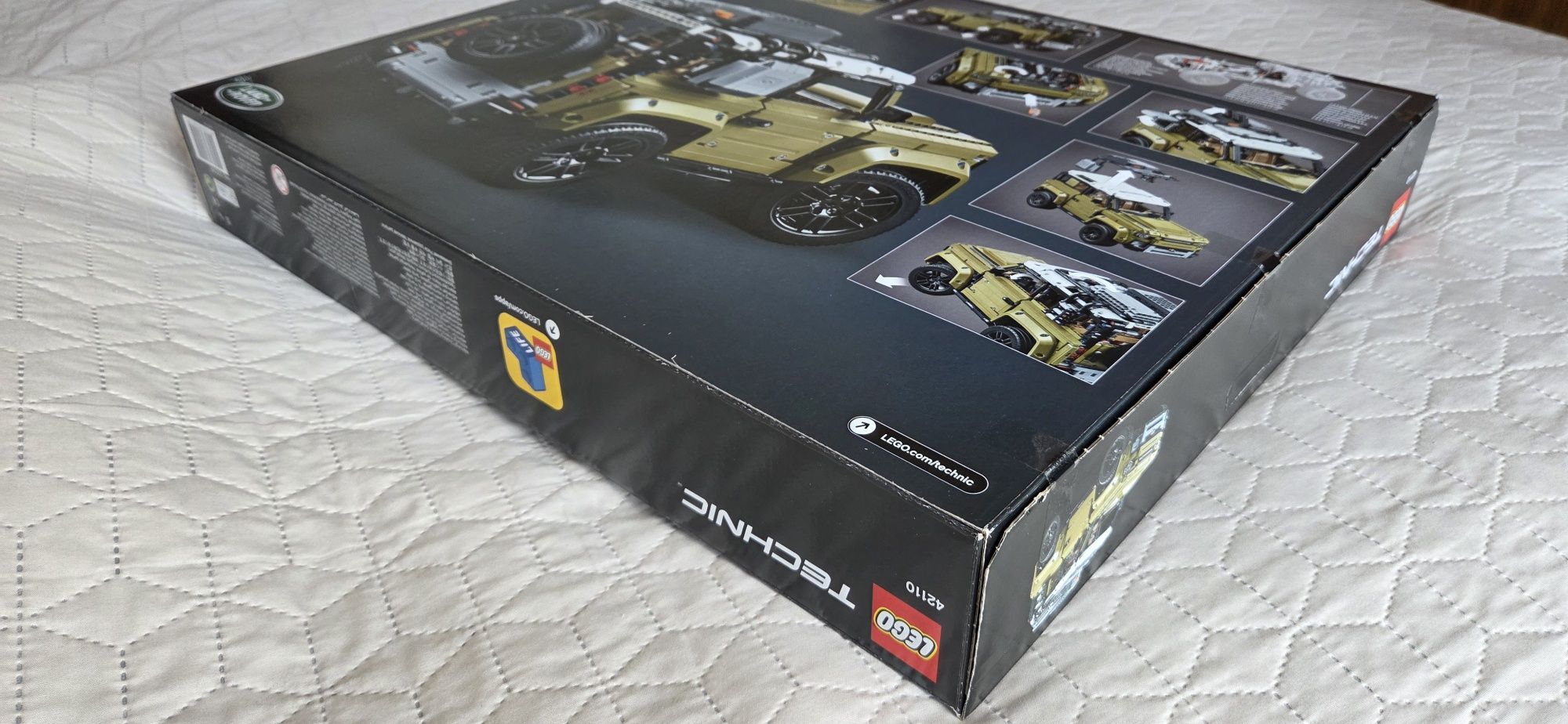 LEGO TECHNIC 42110 Land Rover Defender - oryginalny, fabrycznie plomby