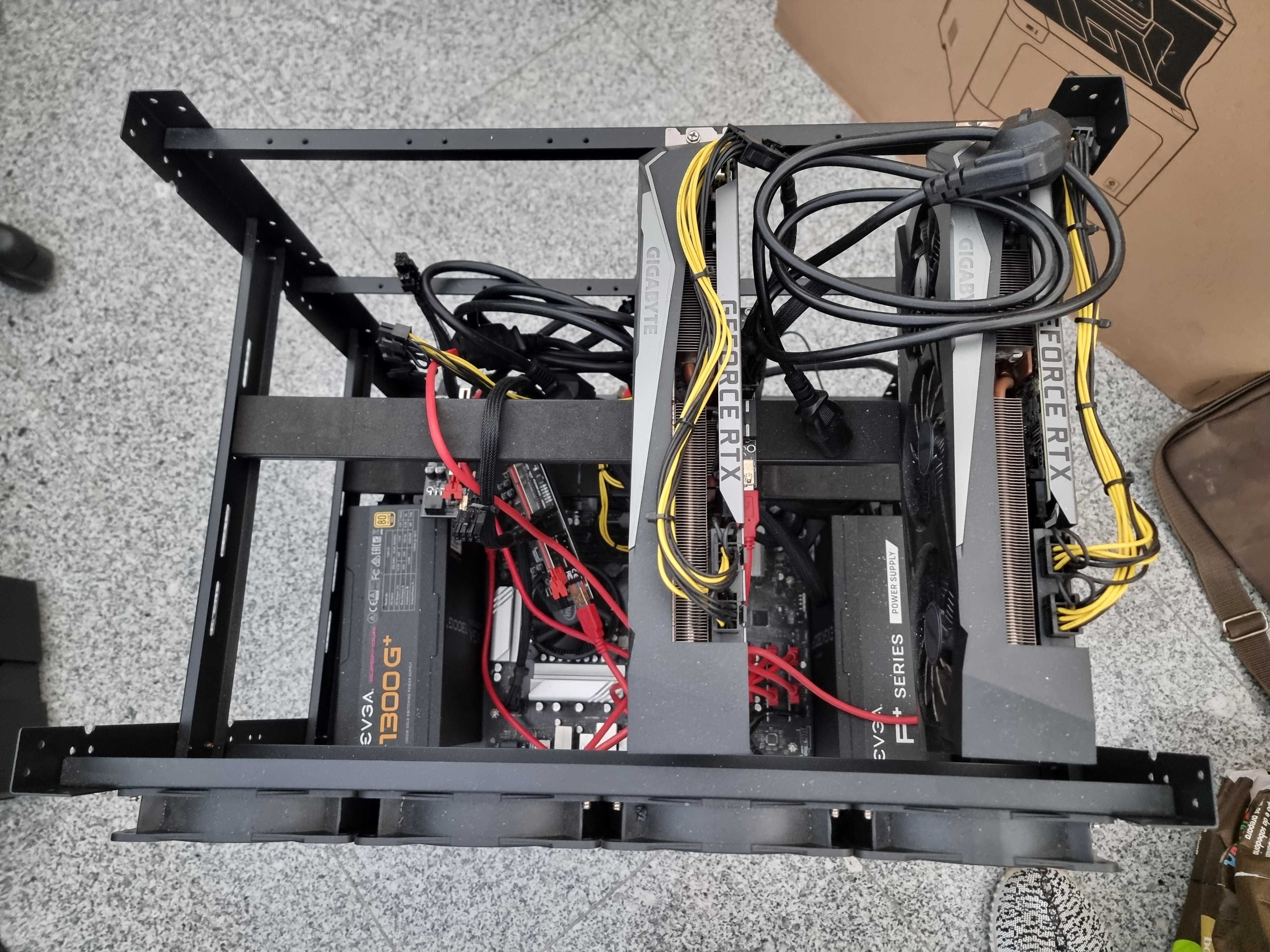 Rig Mineração com 2 fontes