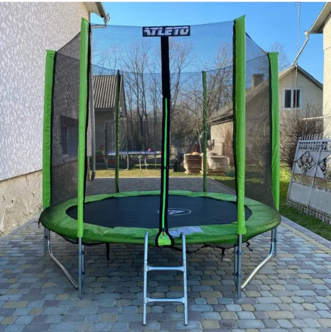 Дитячий батут sky jump Atleto.Батут дитячий