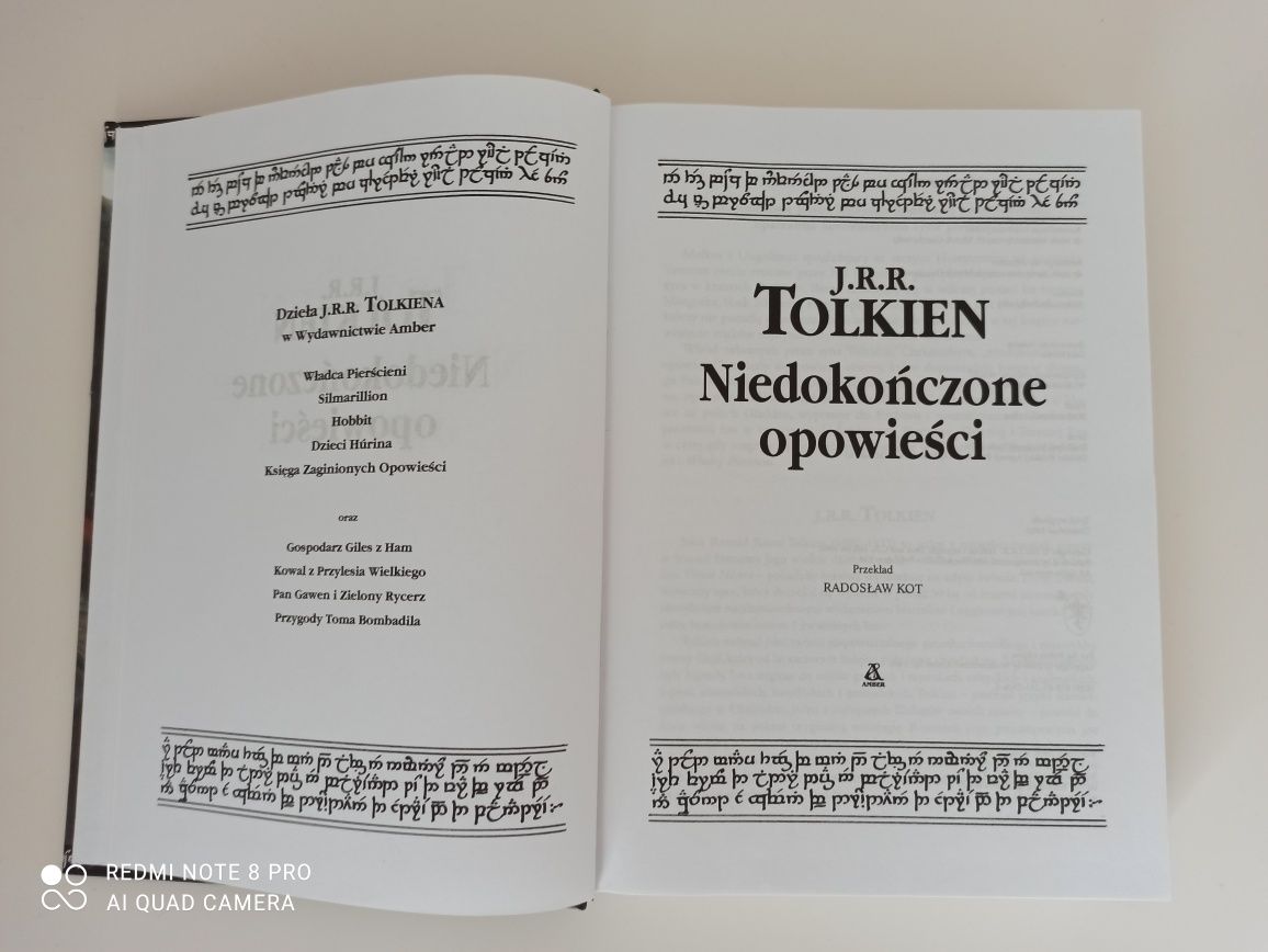 Niedokończone opowieści J. R. R. TOLKIEN