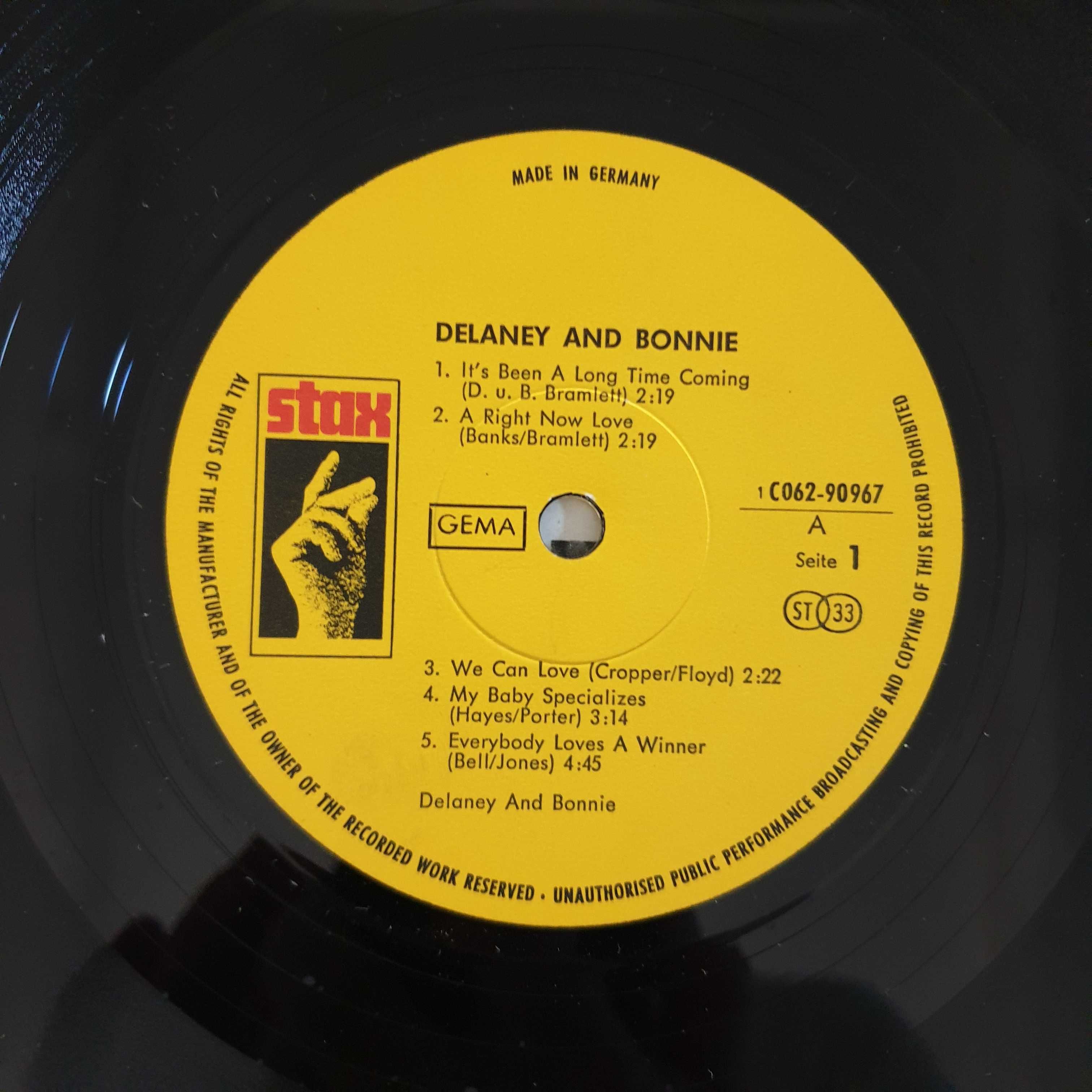 Płyta winylowa Delaney & Bonnie -  Home 1969 EX+