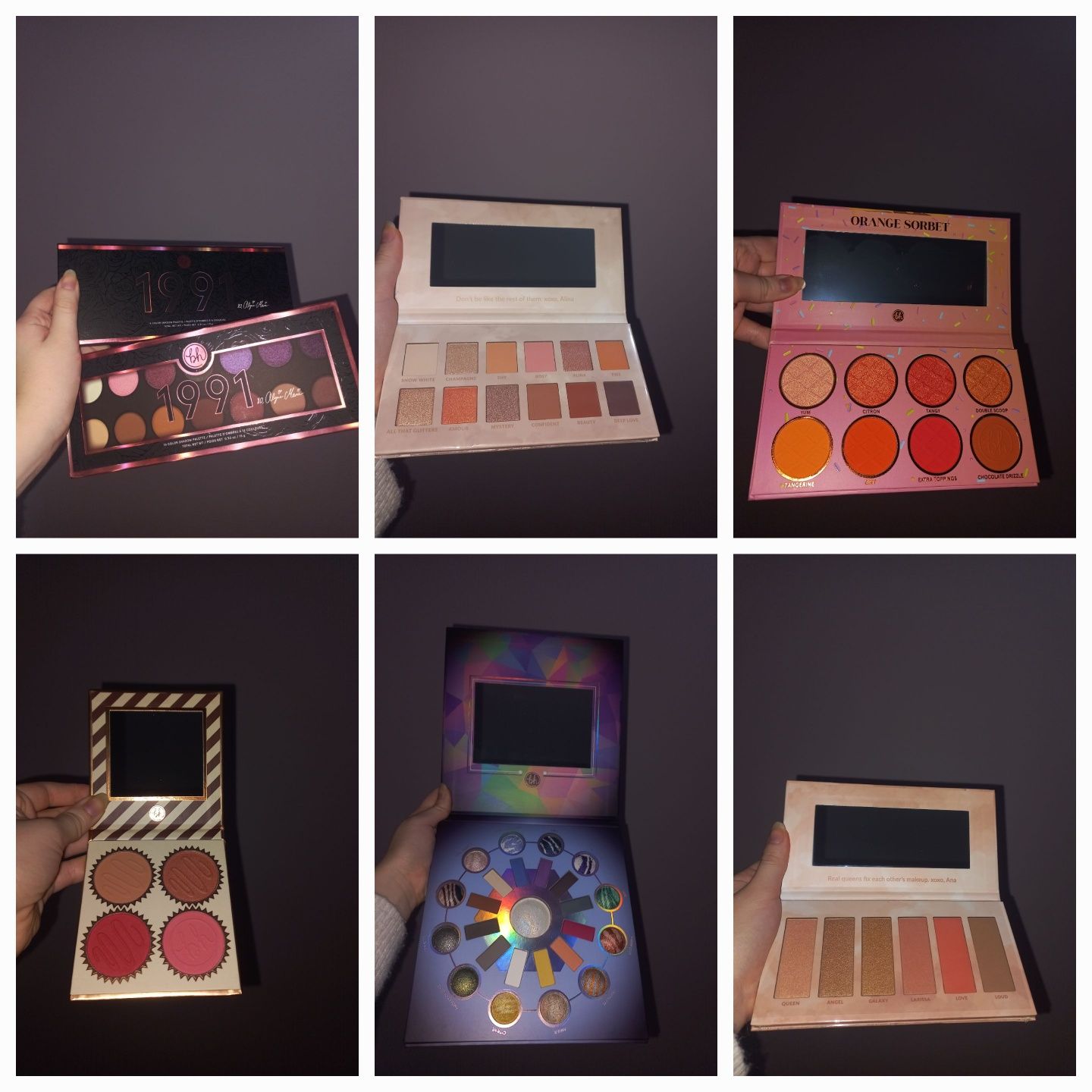 Paleta bh cosmetics