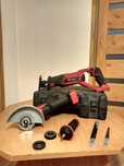 ZESTAW: Einhell TP-AG 18/125 + Einhell TE-AP 18LiSolo