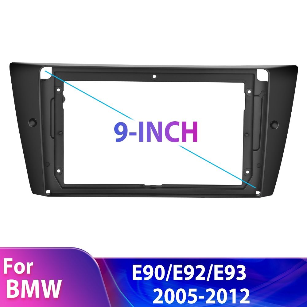 Moldura rádio BMW e90 e92 293 com CANBUS e antena NOVO