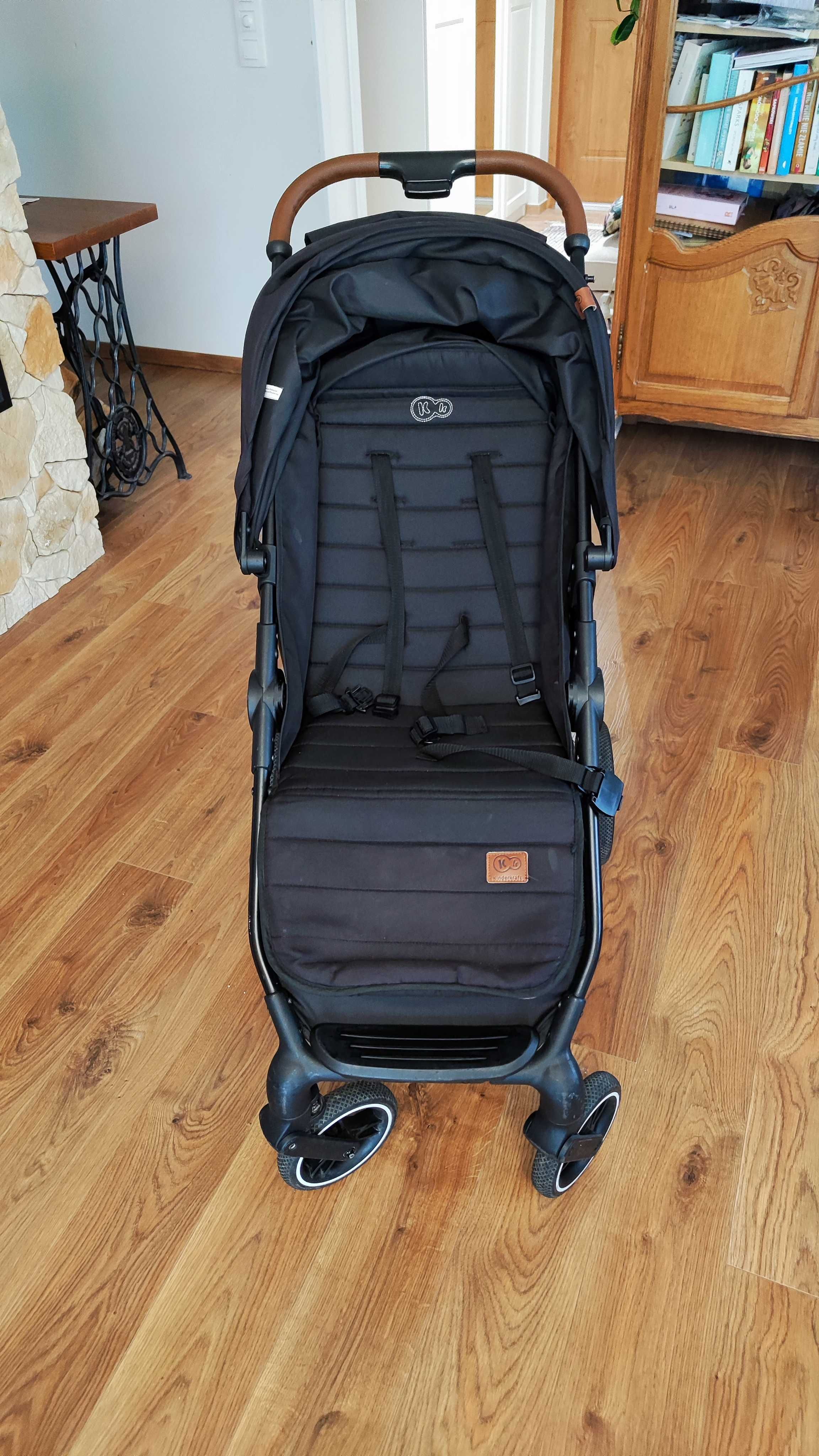 Kinderkraft wózek spacerowy GRANDE LX czarny