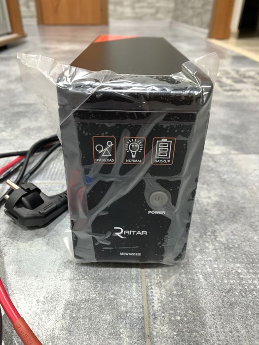 ДБЖ для котла чиста синусоїда, безперебійник Ritar RTSW500L12 300W