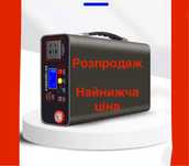 Портативна зарядна станція 300w швидка зарядка якісна батарея
