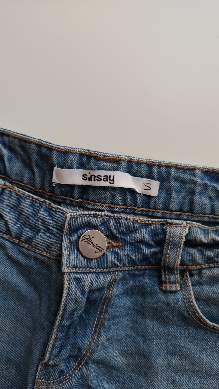 Jeansowe szorty rozmiar S