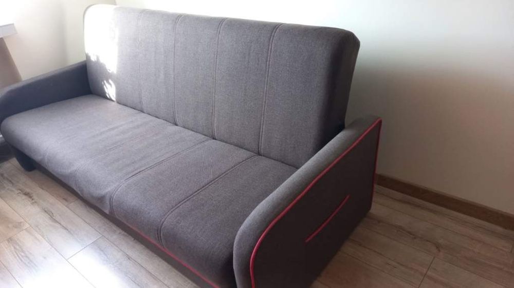 Tapczan rozkładany dwuosobowy