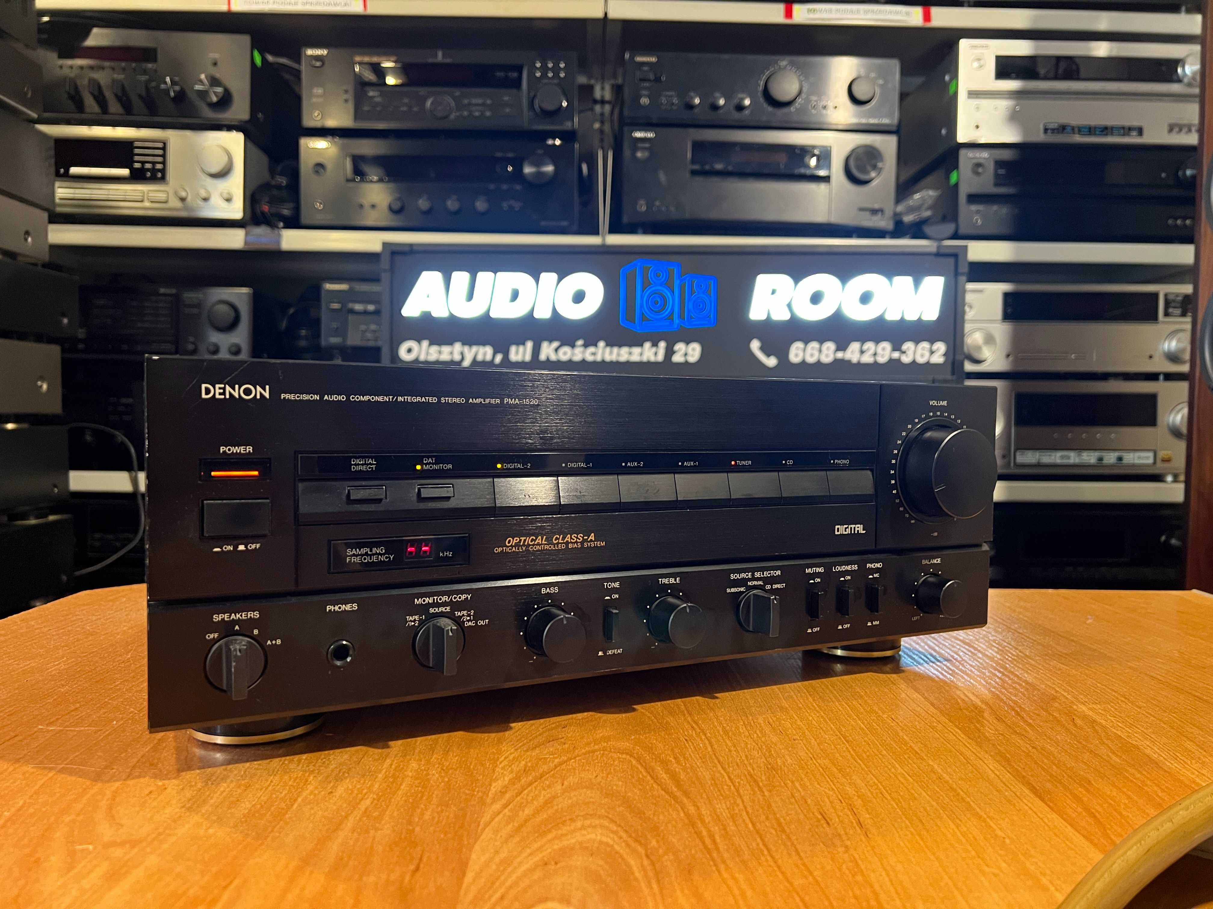 Wzmacniacz Denon PMA-1520 z wejściem optycznym, Audio Room