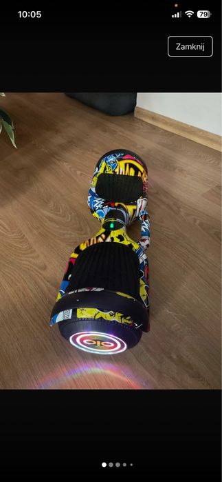 Deskorolka Elektryczna 6,5" Basic OIO nowa.