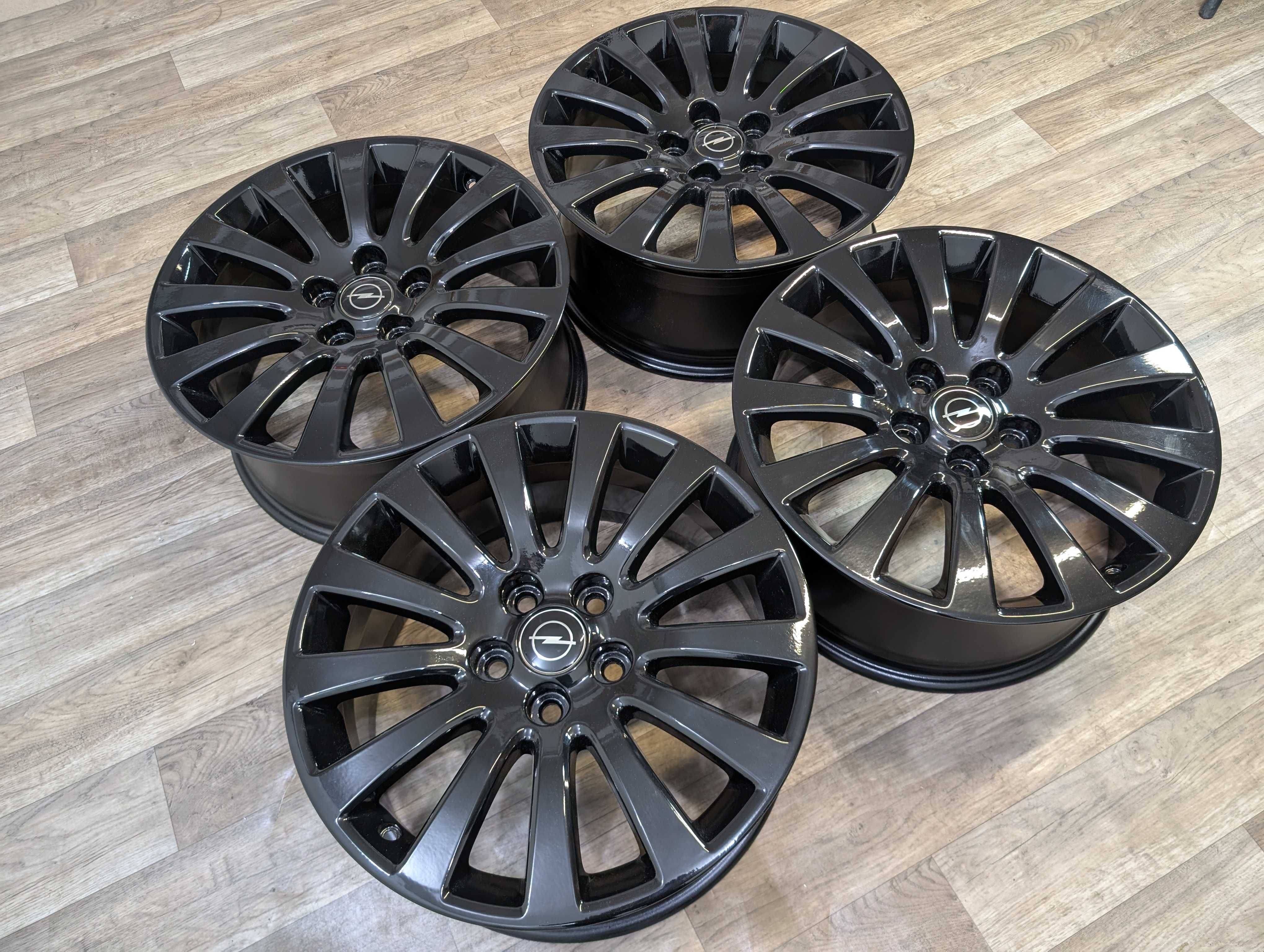 czarne opel 18 5x120 opel insignia opc bbs oz