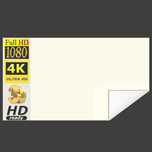 100 дюймов  проекционный экран белая анти-светоотражающая ткань 4K 3D